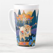 Tasse Latte ZEN CARNIVAL Chow - conception de l'enveloppe de t (Angle gauche)