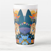 Tasse Latte ZEN CARNIVAL Chow - conception de l'enveloppe de t (Devant)
