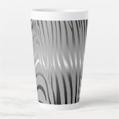 Tasse Latte Zincident Zebra (Devant)
