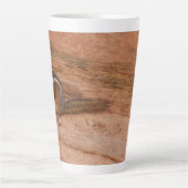 Tasse Latte Zion Chipmunk sur Red Rocks (Devant)