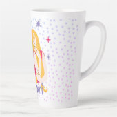 Tasse Latte Zodiac moderne Gemini Twins (Droite)