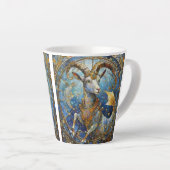 Tasse Latte Zodiaque - Capricorne Chèvre de mer (Angle droit)