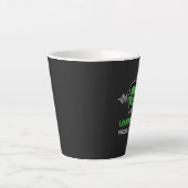 Tasse Latte Zombie Techno Rave (Devant)