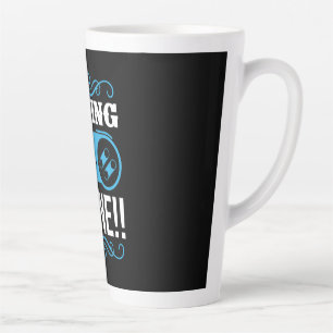 Tasse Latte Zone de jeu cadeau Gamer