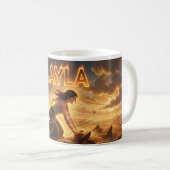 Tasse Layla Desert Chase Under Burning Sky (Devant droit)