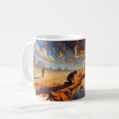 Tasse Layla Désert Obsession Flames Guitare (Devant gauche)