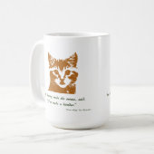 Tasse : Le chat (Devant gauche)