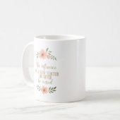 Tasse Le cœur de l'enseignement (Devant gauche)