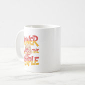 Tasse « Le pouvoir au peuple » (Devant gauche)