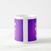 Tasse leader - violet avec citation (Centre)