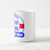 Tasse légère de coin de Cancer d'espoir (Centre)