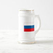 Tasse (légère) de drapeau de la Russie (Devant droit)