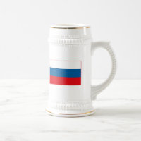 Tasse (légère) de drapeau de la Russie