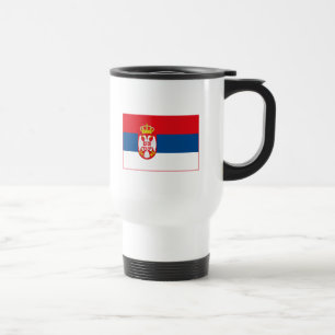 Tasse (légère) de drapeau de la Serbie