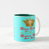 Tasse l'épousant royale de William et de Catherine (Devant droit)