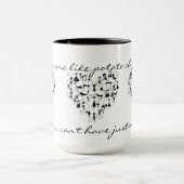 Tasse - les chats sont comme des pommes chips (Centre)