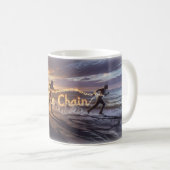 Tasse Les Figures en Course de la Chaîne de Lien d (Devant droit)