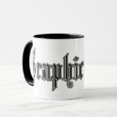 tasse "les industries graphiques " d'étude (Devant gauche)