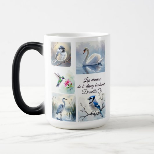 Tasse « Les oiseaux de l’Étang Burbank – Danville  (Gauche)