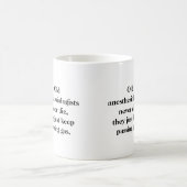 Tasse - les vieux anesthésistes ne meurent jamais (Centre)