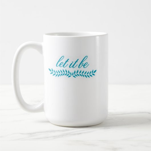 Tasse Let It Be (Gauche)