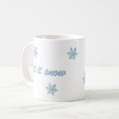 Tasse Let It Snow (Devant gauche)
