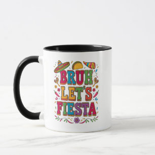 Tasse Let’s Fiesta Cinco De Mayo – Mexicain Coloré