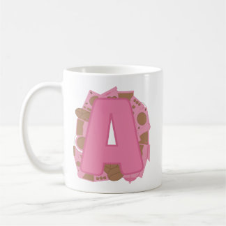 Tasse Lettre A : Monogramme Initiale