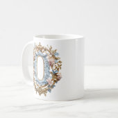 Tasse 'Lettre Baroque O' pour une Princesse du Caf (Devant gauche)