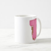 Tasse Lettre T : Monogramme Initial (Devant droit)