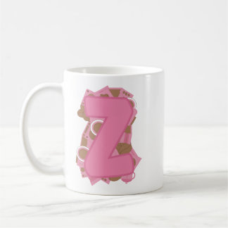 Tasse Lettre Z : Monogramme Initial