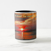 Tasse Lever de Soleil Matinal (Centre)