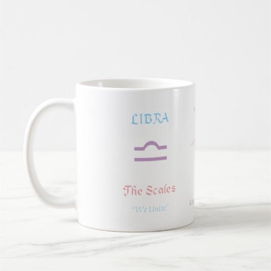 Tasse Libra (Gauche)