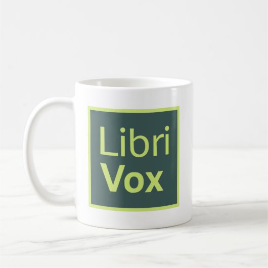 Tasse LibriVox (Gauche)