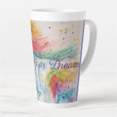 Tasse Licorne Arc-en-Ciel Aquarelle Suivez Vos Rêv (Angle droit)