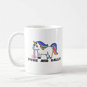 Tasse Licorne Arc-en-Ciel Puke & Rally   Pixel Par