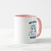 Tasse Licorne Magique Croire (Devant droit)