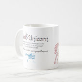 Tasse Licorne Mot Monde (Devant gauche)