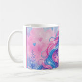 Tasse Licorne Pastel Rêveuse (Gauche)