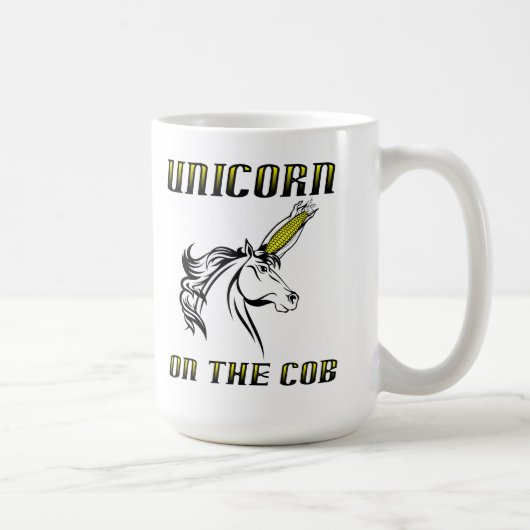 Tasse Licorne sur l'épi de maïs (Droite)