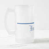 Tasse Ligne-Fraternité-Givrée par bleu mince (Gauche)