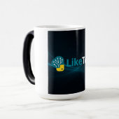 Tasse LikeTAC Blanche (Devant gauche)