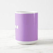 Tasse lilas blanche zen (Centre)