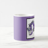 Tasse lilas de Pegasus de bande dessinée (Centre)
