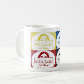 Tasse - Linogravure - Je ne suis pas un virus (Devant gauche)