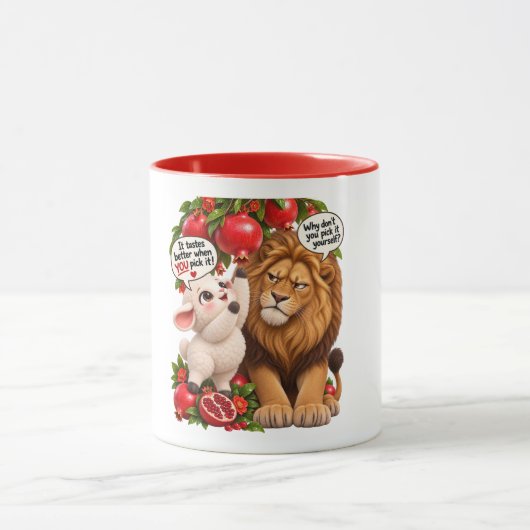Tasse Lion & Agneau Mignon (Centre)