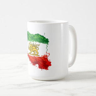 Tasse Lion et Soleil d'Iran Café Shir o Khorshid