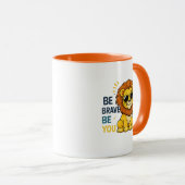 Tasse Lion « Sois Brave Sois Toi » (Devant droit)