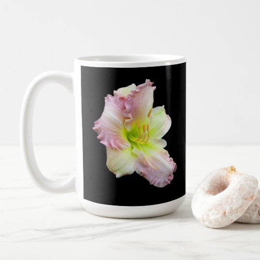 Tasse Lis Blanc Lilas (Avec donut)