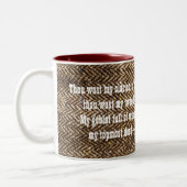 Tasse littéraire de tweed de John Keats (Gauche)